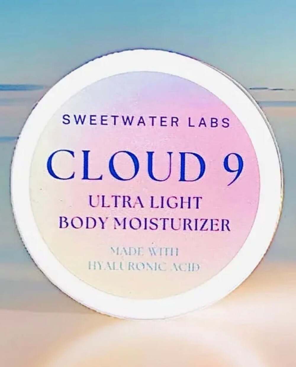 Sweetwater Labs Cloud 9 Ultra Light Body Moisturizer w/ Hyaluronic Acid 2oz NEW